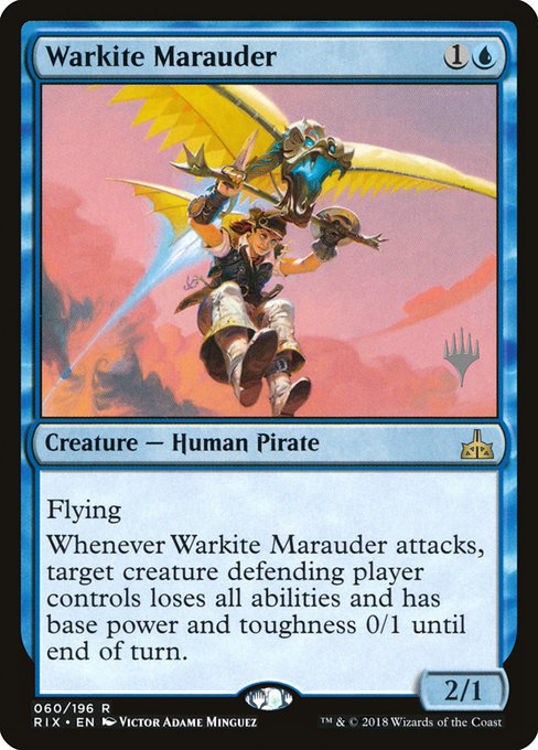 Warkite Marauder (60p) [Rivals of Ixalan Promos]