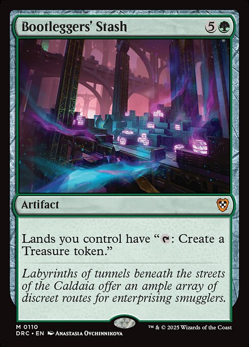 Bootleggers' Stash (110) [Aetherdrift Commander]