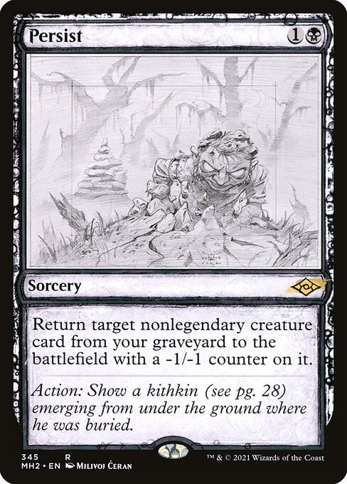 Persist (345) [Modern Horizons 2] [Showcase]