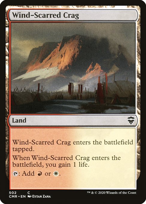 Wind-Scarred Crag (502) [Commander Legends]
