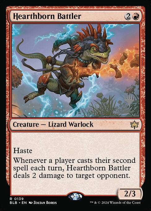 Hearthborn Battler (139p) [Bloomburrow Promos]