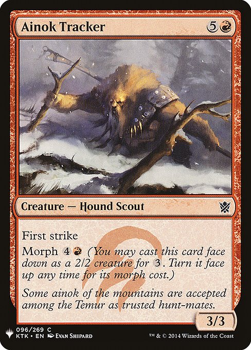 Ainok Tracker (KTK-96) [The List]