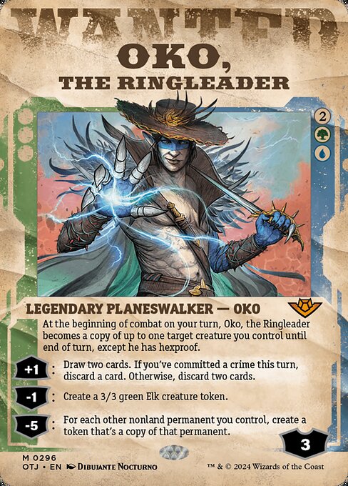 Oko, the Ringleader (296) [Outlaws of Thunder Junction]