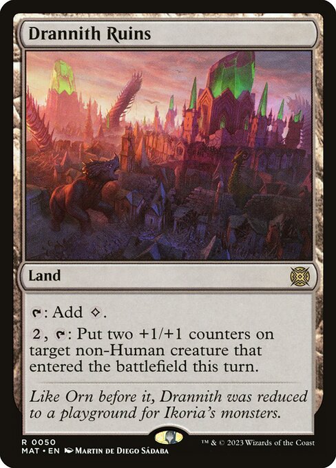 Drannith Ruins (50) [March of the Machine: The Aftermath]