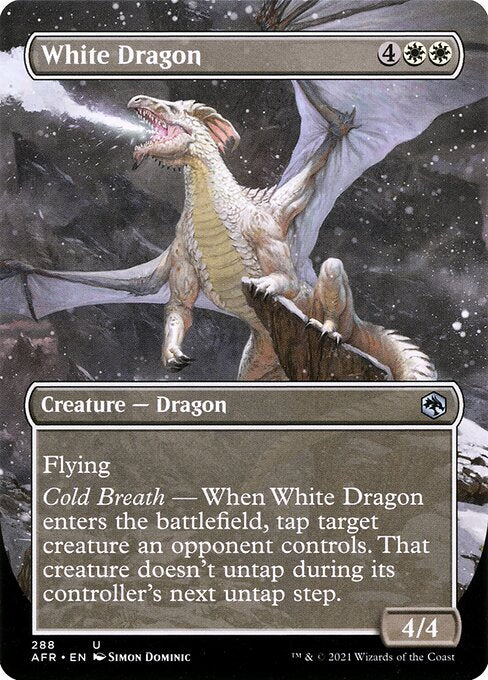 White Dragon (288) [Adventures in the Forgotten Realms] [Borderless]