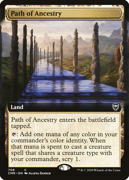 Path of Ancestry (708) [Commander Legends] [Extended Art]