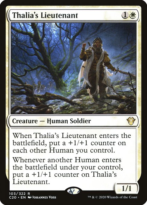 Thalia's Lieutenant (103) [Commander 2020]