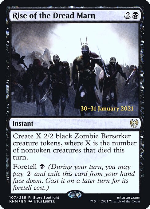 Rise of the Dread Marn (107s) [Kaldheim Promos]