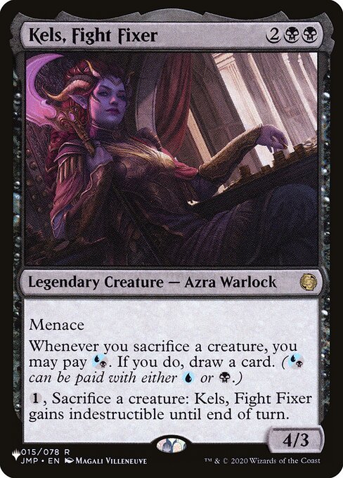 Kels, Fight Fixer (JMP-15) [The List]