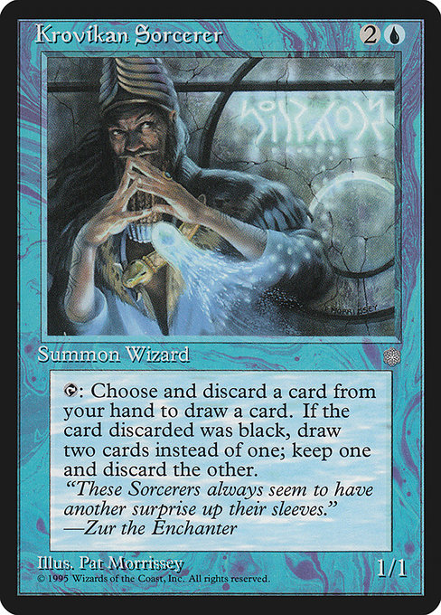 Krovikan Sorcerer (81) [Ice Age]
