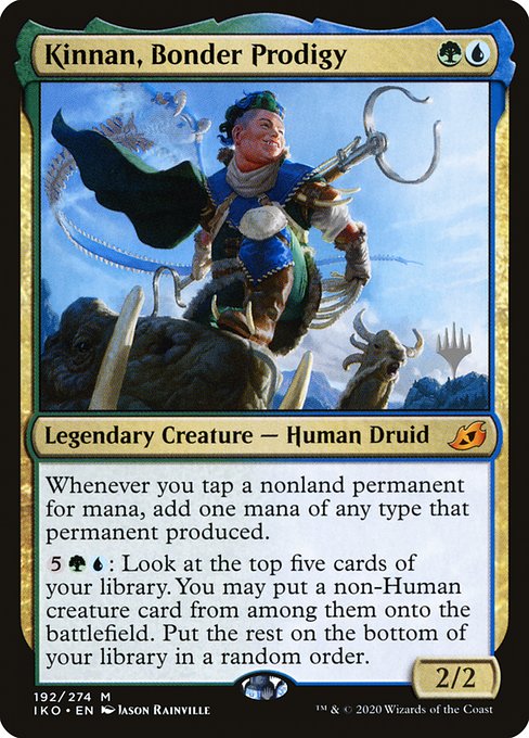 Kinnan, Bonder Prodigy (192p) [Ikoria: Lair of Behemoths Promos]