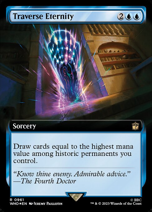 Traverse Eternity (961) [Doctor Who] [Extended Art]