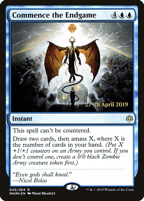 Commence the Endgame (45s) [War of the Spark Promos]