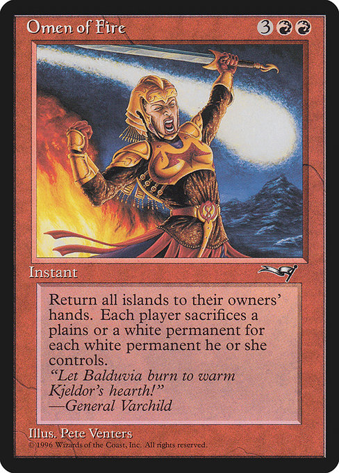 Omen of Fire (75) [Alliances]