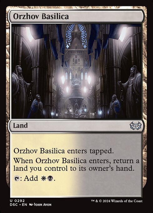 Orzhov Basilica (292) [Duskmourn: House of Horror Commander]