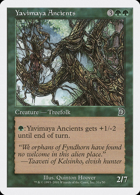 Yavimaya Ancients (31a) [Deckmasters]
