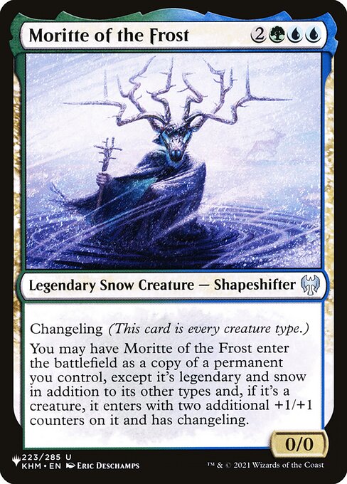 Moritte of the Frost (KHM-223) [The List]
