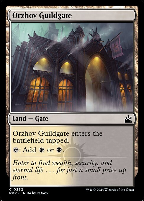 Orzhov Guildgate (282) [Ravnica Remastered]