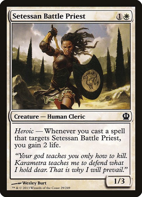 Setessan Battle Priest (29) [Theros]