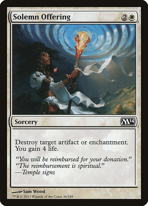 Solemn Offering (36) [Magic 2014]