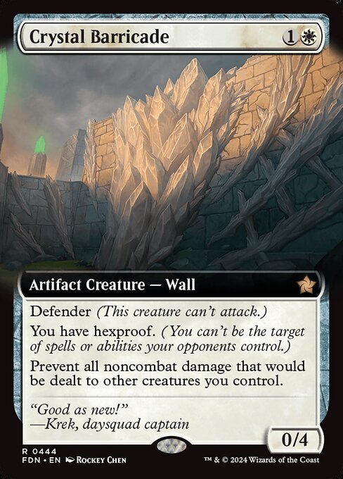 Crystal Barricade (444) [Foundations]