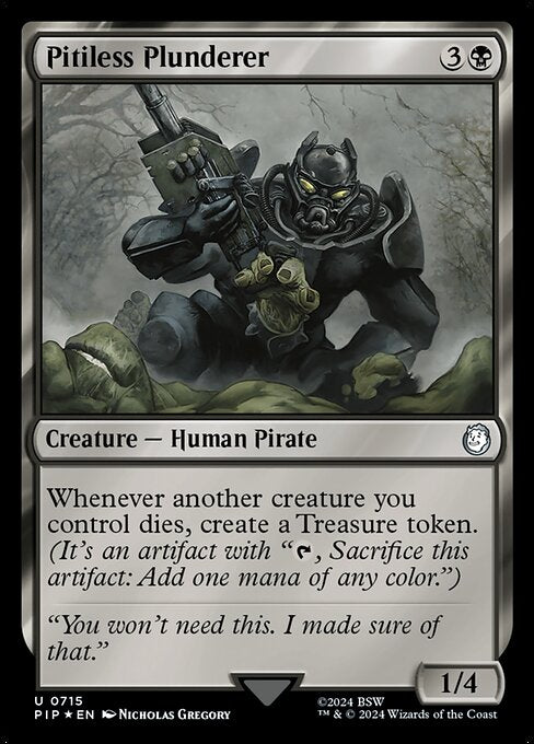Pitiless Plunderer (715) [Fallout]