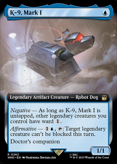 K-9, Mark I (362) [Doctor Who] [Extended Art]