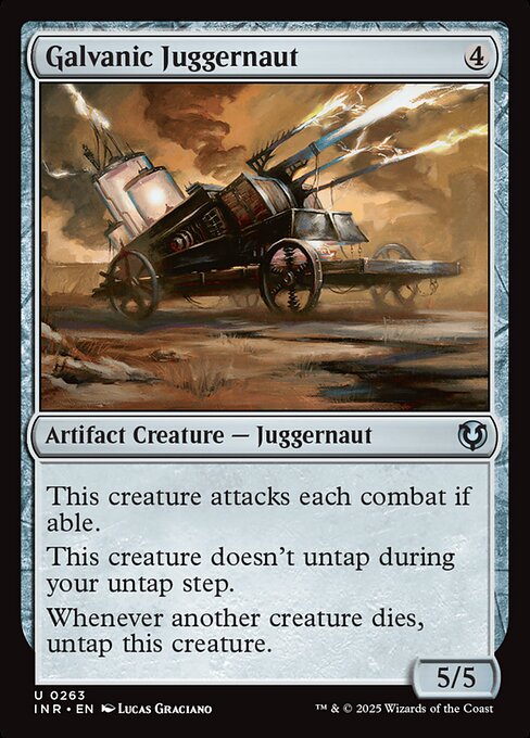Galvanic Juggernaut (263) [Innistrad Remastered]