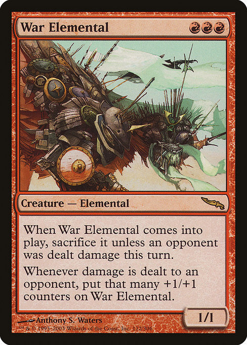 War Elemental (112) [Mirrodin]