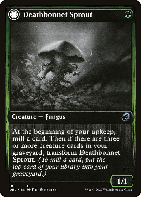 Deathbonnet Sprout // Deathbonnet Hulk (181) [Innistrad: Double Feature]