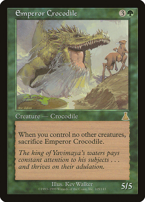 Emperor Crocodile (105) [Urza's Destiny]