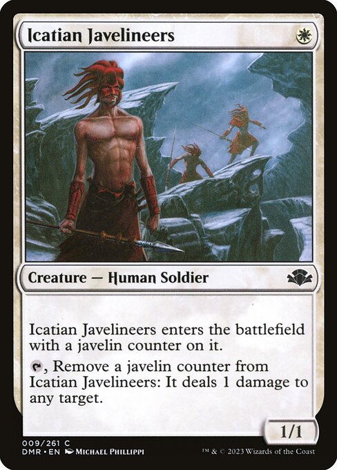 Icatian Javelineers (9) [Dominaria Remastered]