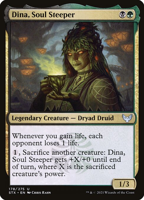 Dina, Soul Steeper (178) [Strixhaven: School of Mages]