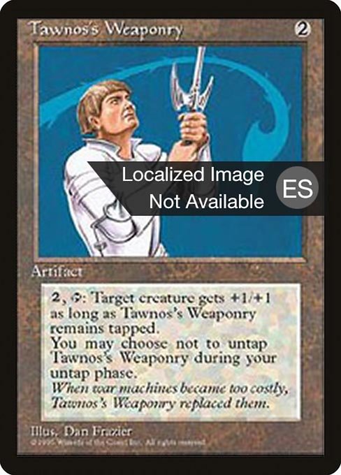 Tawnos's Weaponry (349) [Fourth Edition Foreign Black Border]