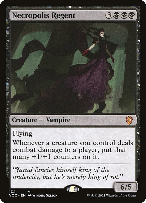 Necropolis Regent (132) [Crimson Vow Commander]