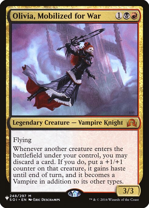 Olivia, Mobilized for War (SOI-248) [The List]