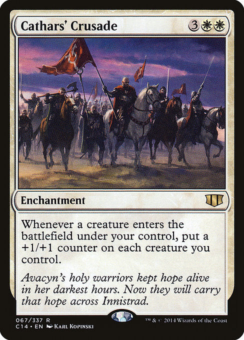 Cathars' Crusade (67) [Commander 2014]
