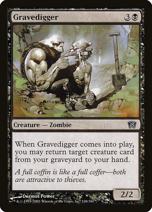 Gravedigger (138★) [Eighth Edition]