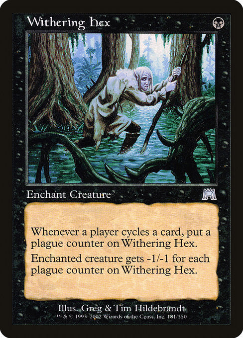 Withering Hex (181) [Onslaught]