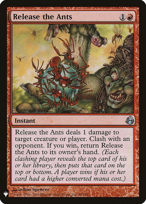 Release the Ants (MOR-98) [The List]