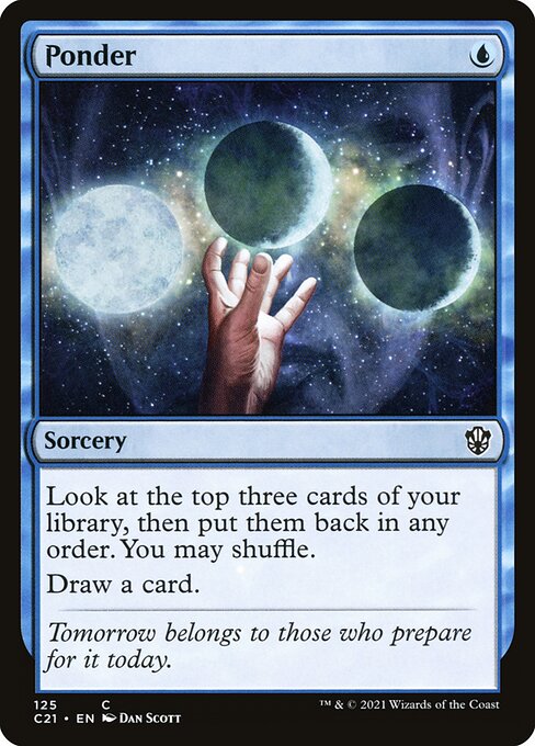Ponder (125) [Commander 2021]