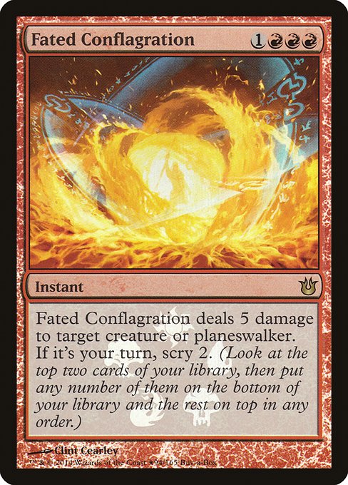Fated Conflagration (94★) [Born of the Gods Promos]