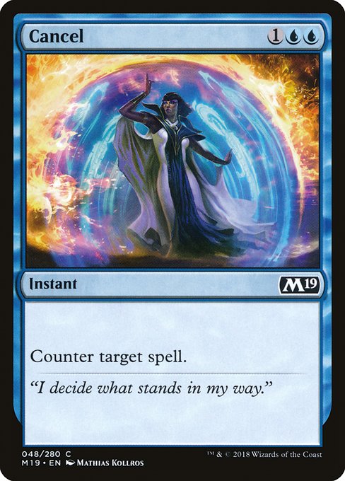 Cancel (48) [Core Set 2019]