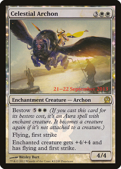 Celestial Archon (3★) [Theros Promos]