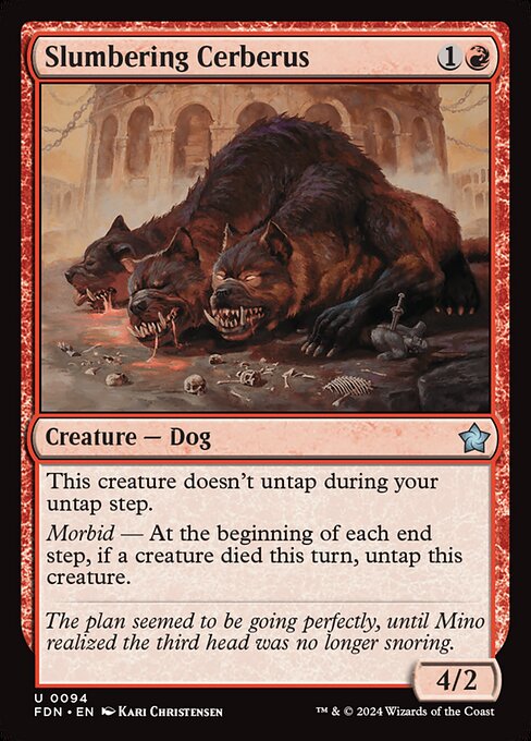 Slumbering Cerberus (94) [Foundations]