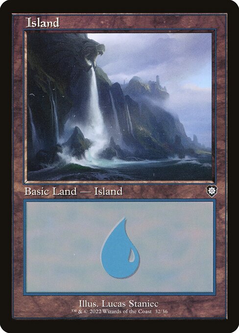 Island (32) [The Brothers' War Commander]