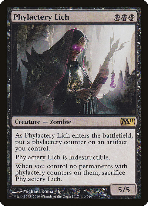 Phylactery Lich (110) [Magic 2011]
