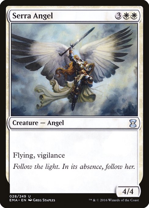 Serra Angel (28) [Eternal Masters]