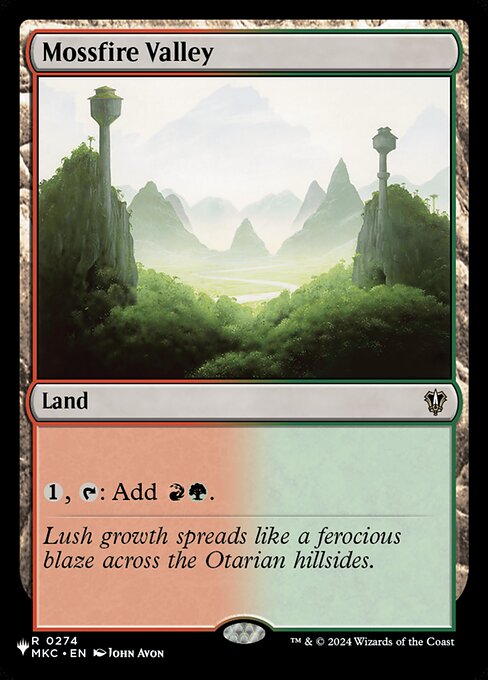 Mossfire Valley (MKC-274) [The List]