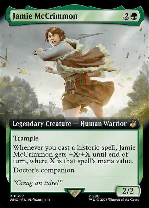 Jamie McCrimmon (397) [Doctor Who] [Extended Art]